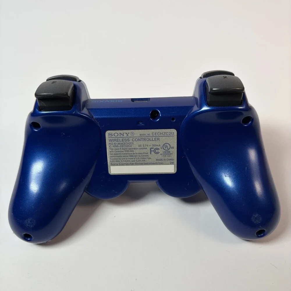 Sony DualShock 3 SIXAXIS Wireless Controller PS3 - Metallic Blue CECHZC2U